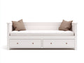 Schlafsofa - Holz - 203x91x84 cm - Weiß - Landhausstil
